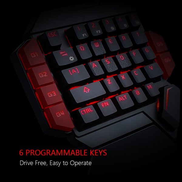 One Handed Gaming Keyboard - Image 5