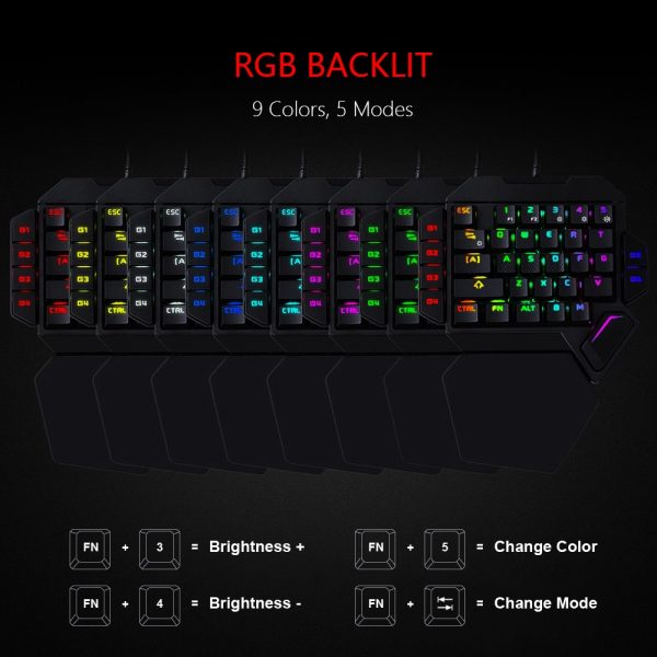 One Handed Gaming Keyboard - Image 2