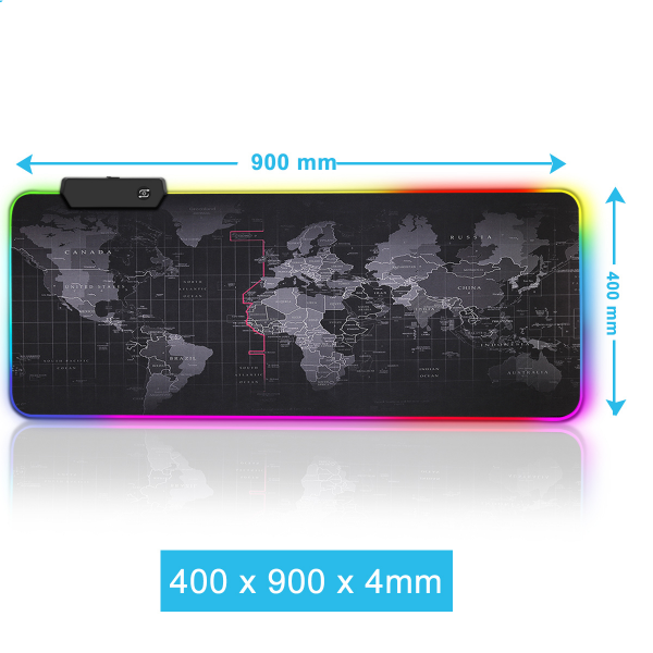 Large World Map Mouse Pad - Image 3