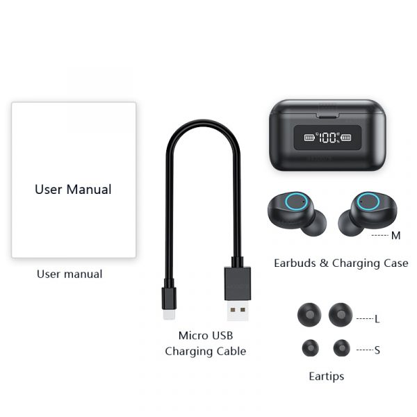 Wireless Bluetooth Earphone with Mic - Image 3