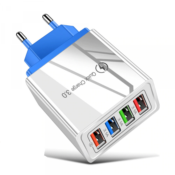 Quick Charge 4-USB Wall Charger - Image 4