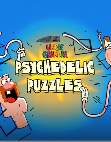 Uncle Grandpa Psychedelic Puzzles